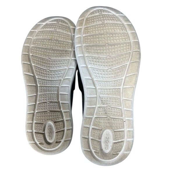 CROCS Lite Ride Black Slip-on Stretch Breathable Walking Shoe Women's Size 8 - Picture 8 of 10